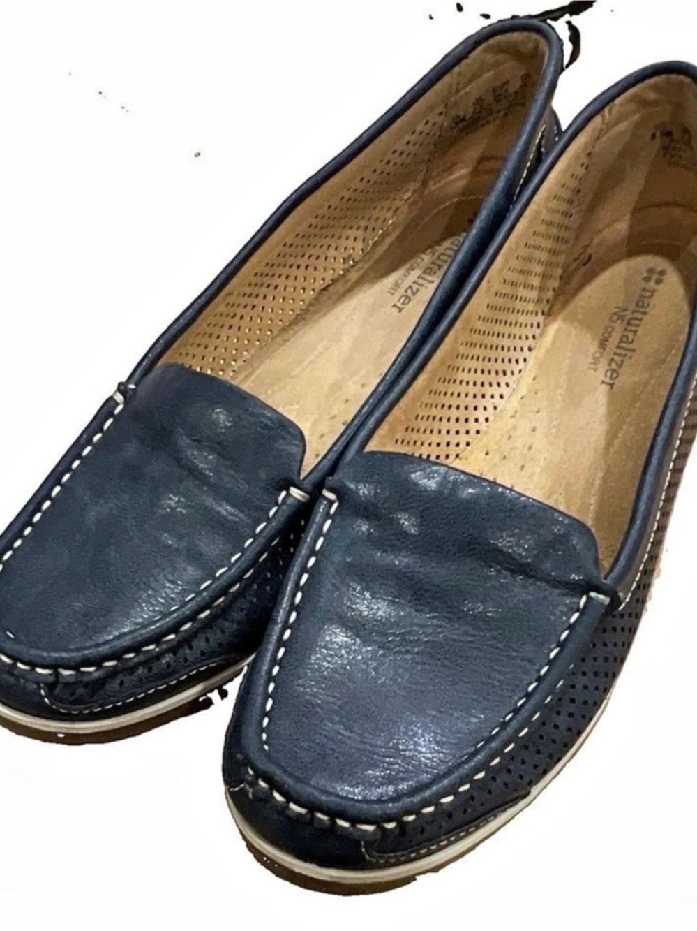 Naturalizer Moccasin Loafers in Blue